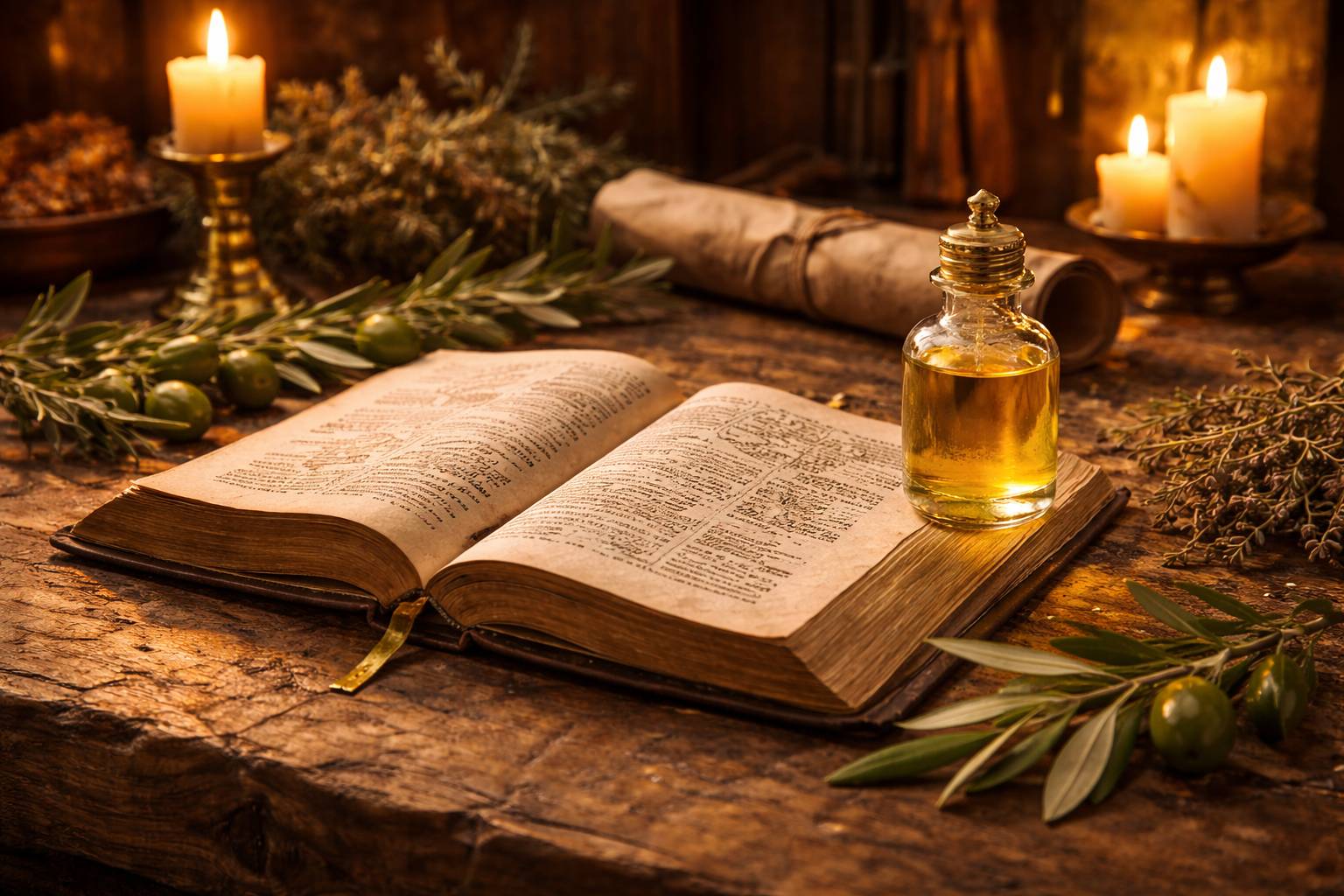 Anointing Oil in the Bible: Every Scripture Reference Explained