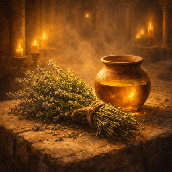 Hyssop Anointing Oil: The Biblical Herb of Purification and Cleansing