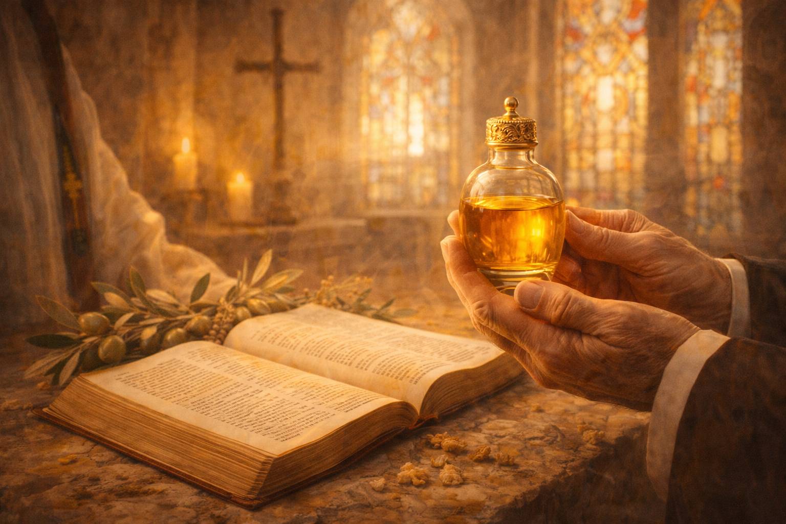 Anointing Oil for Church Ministry: A Pastor's Guide to Holy Anointing