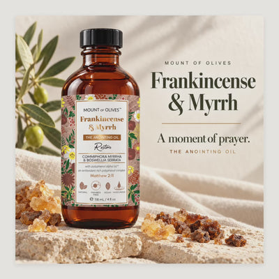 Frankincense & Myrrh Anointing Oil: product and ingredients video