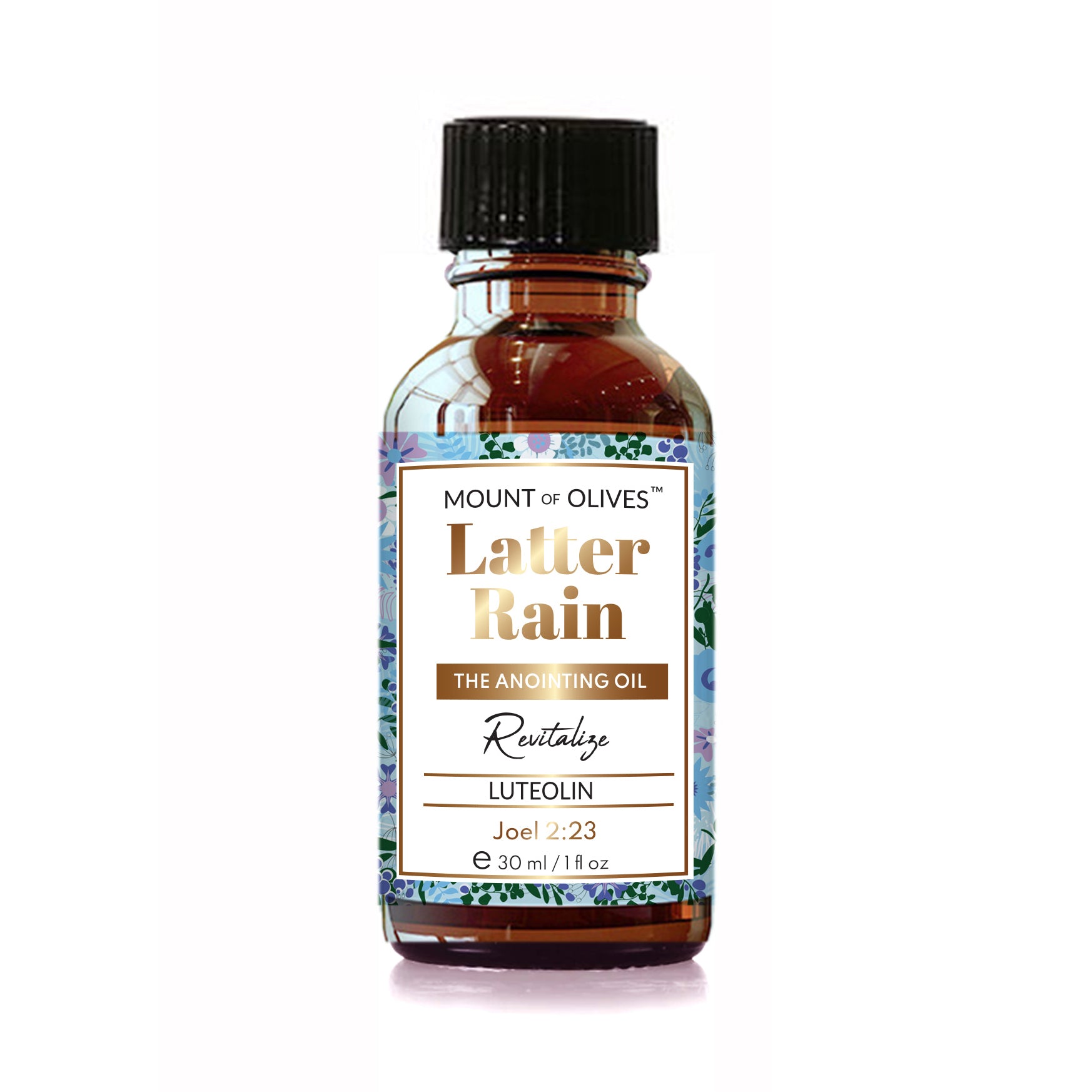 Latter Rain Anointing Oil With Cosmeceuticals Derived from Biblical Botanicals