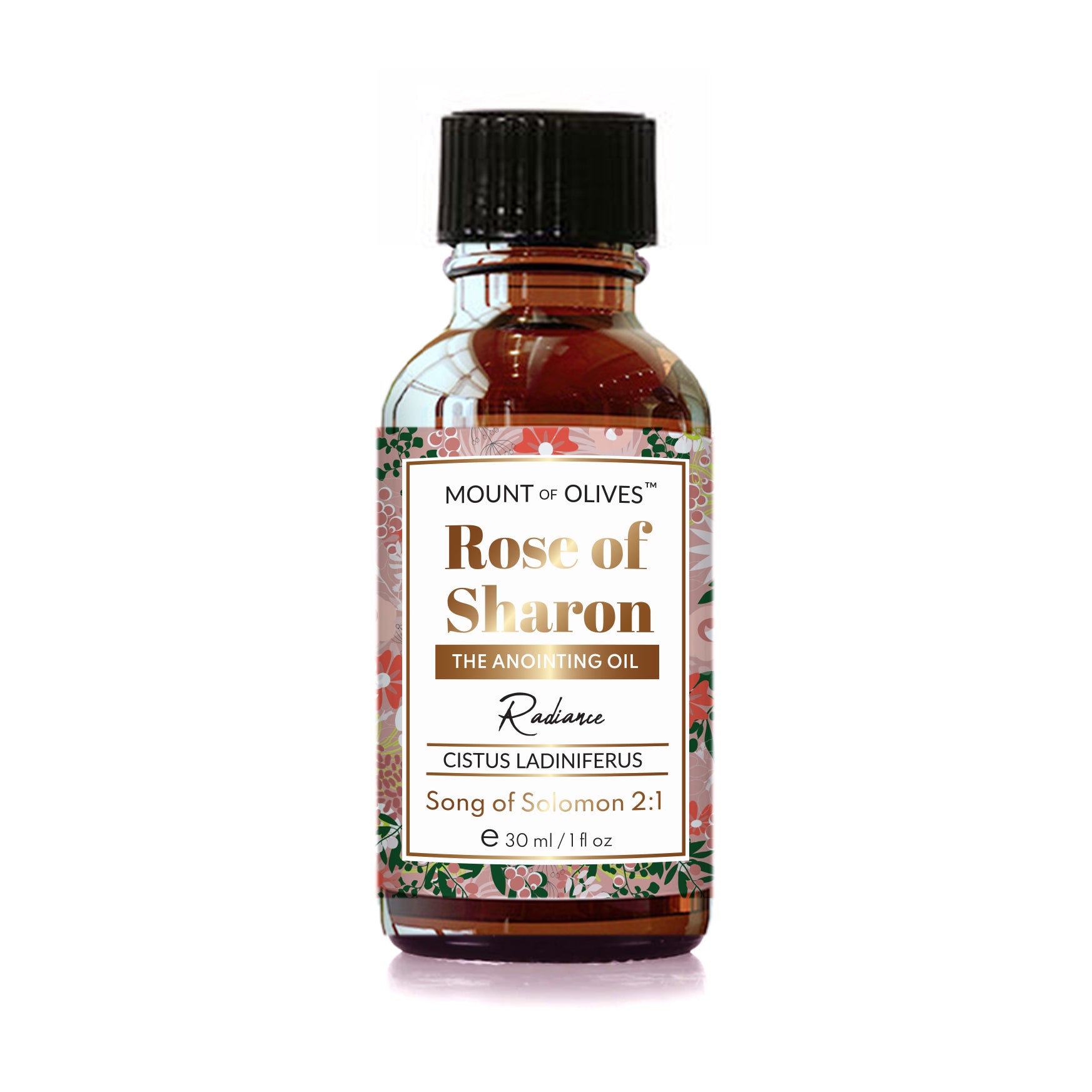 Rose of Sharon Anointing Oil With Cosmeceuticals Derived from Biblical Botanicals